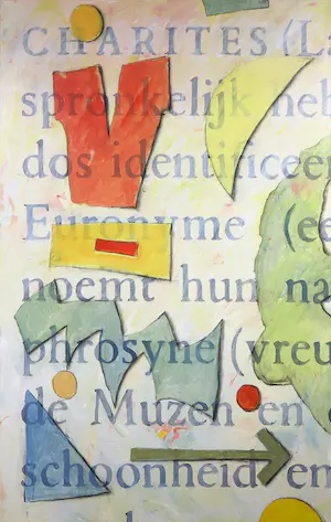 Ronald Wigman - Acryl op doek, De drie Gratiën (Drieluik) kopen? Bied vanaf 1!