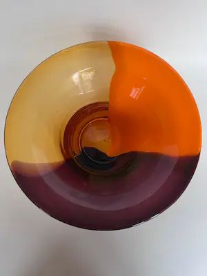 Bernard Heesen - Schaal In drie kleuren glas kopen? Bied vanaf 50!