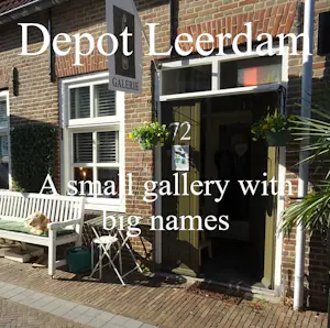 Floris Meydam - serica flesvaas geel wit kopen? Bied vanaf 100!