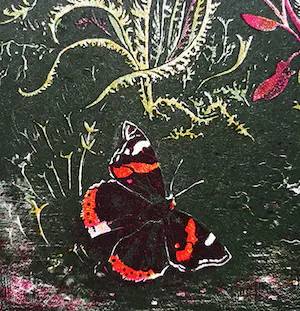 Wim Schuhmacher - Plantjes met insecten, litho kopen? Bied vanaf 25!