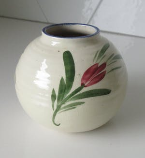 Potterie De Driehoek - Bolvaasje decor Huizer Bont kopen? Bied vanaf 1!