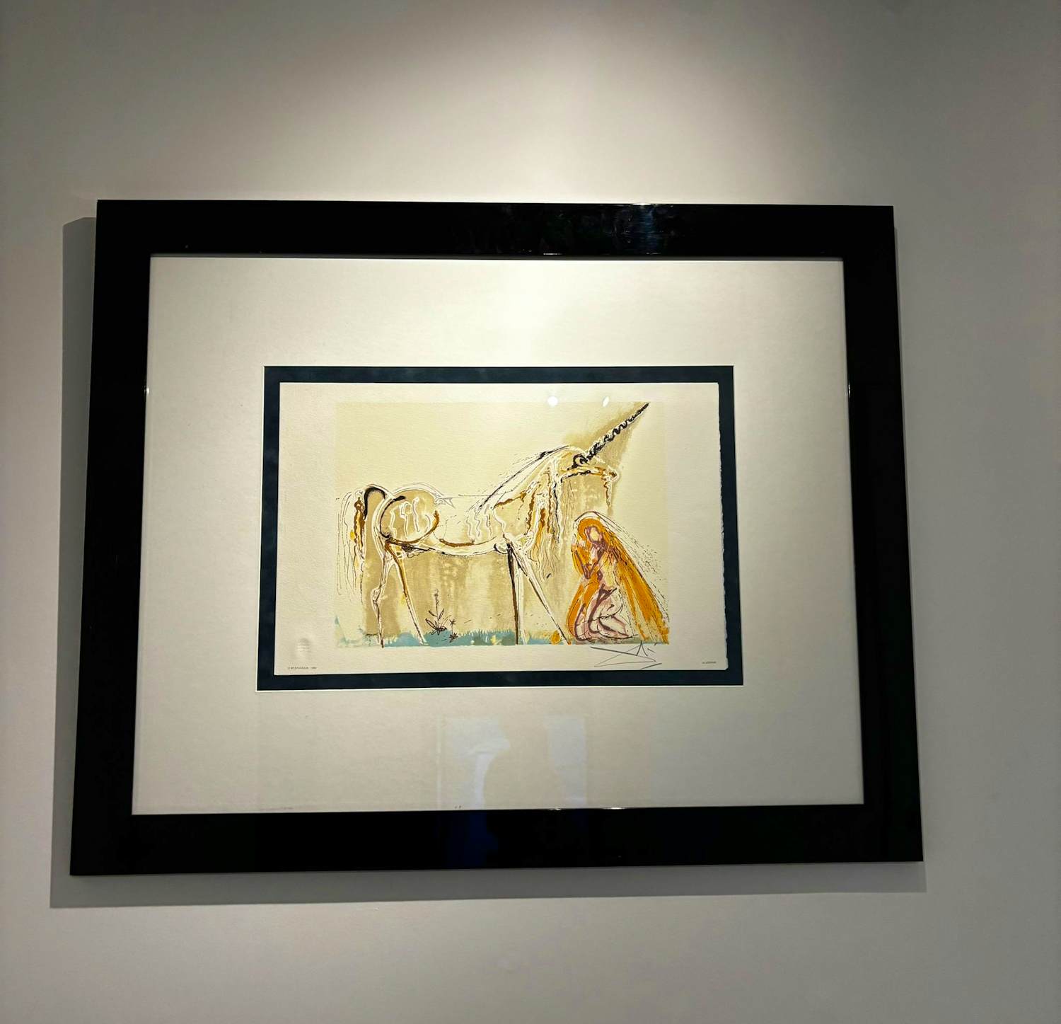 Salvador Dali - La licorne kaufen? Bieten Sie von 700!