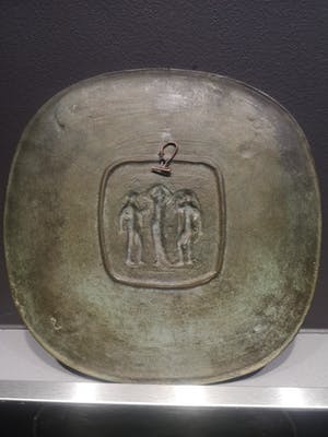 Fritz Nuss - 1946 Bronzen plaat kopen? Bied vanaf 70!