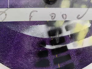 Herman Brood - handbeschilderde drumpad + HBM certificaat kopen? Bied vanaf 340!