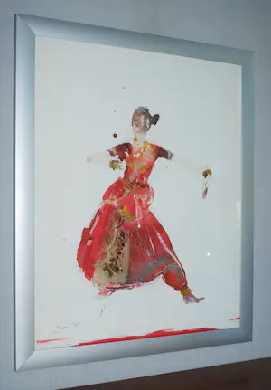 Kees Pé Schilder - Indian Dance - gemengde techniek - 2000 kopen? Bied vanaf 75!