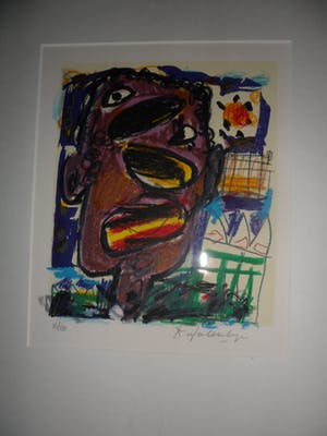 Kees Salentijn - Zeefdruk, titel, "Boy". kopen? Bied vanaf 60!