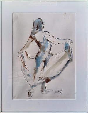 Ies Jacobs - portret ballet 2006 - ingelijst - 21604 kopen? Bied vanaf 75!
