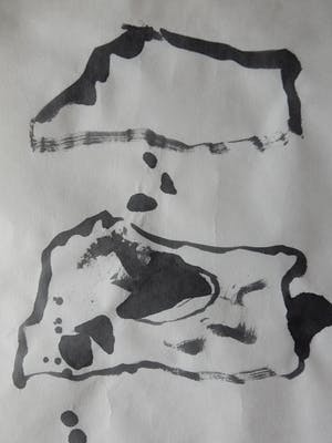 Ernst Vijlbrief - Abstracte compositie kopen? Bied vanaf 1!