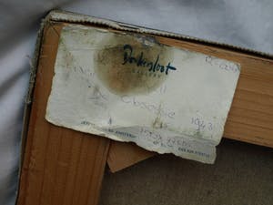 Niet of onleesbaar gesigneerd - (naar) Marc Chagall - Olieverf op doek, “Het bruidspaar” – Donkersloot Gallery kopen? Bied vanaf 1!