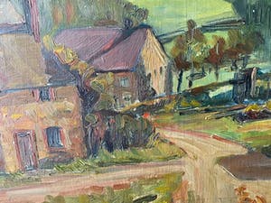 Georges Strale - Ardens landschap kopen? Bied vanaf 45!