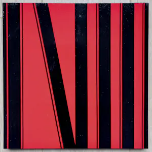 Johan van den Berg - Black and Red, acrylverf op paneel kaufen? Bieten Sie von 100!