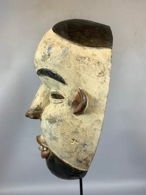 Ibibio - Tribal Used African Ibibio Mask - Nigeria. kopen? Bied vanaf 45!