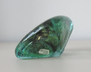 Curiosa - Glazen bureauklokje - Kerry Handcrafted Glass - Ierland kopen? Bied vanaf 1!