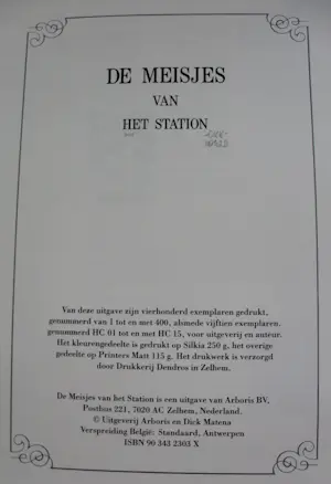 Dick Matena - Twee zeefdrukken: De meisjes van het station - 1991 kopen? Bied vanaf 55!