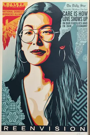Shepard Fairey - Reenvision - gesigneerd kaufen? Bieten Sie von 1!