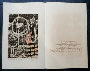 Jan Montyn - Ets: Image of Dylan Thomas - 1964 kopen? Bied vanaf 115!