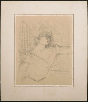 Henri de Toulouse-Lautrec - Originele litho, Yvette Guilbert dans la glu kopen? Bied vanaf 150!