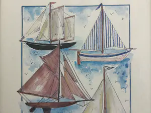 Alie Kruse-Kolk - Sealife & Maritiem | offset - ingelijst kopen? Bied vanaf 1!