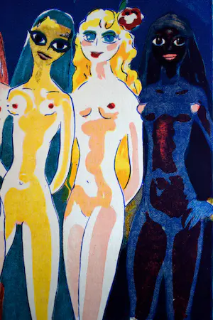 Kees van Dongen - Houtgravure - Les Six Adolescentes kopen? Bied vanaf 60!