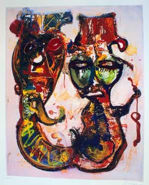 Jan te Wierik - zonder titel verkocht voor € 95!