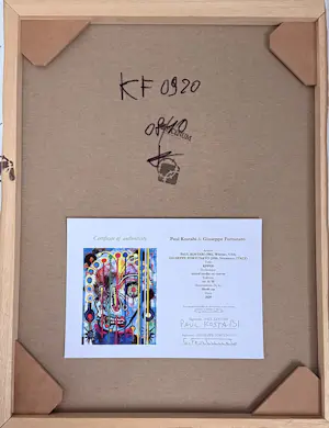 Paul Indrek Kostabi - & Giuseppe Fortunato (Italië - Europa - 1956). Titel: KF0920. kopen? Bied vanaf 180!