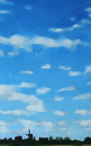 Willem Visser - Polderlandschap bij Reeuwijk kopen? Bied vanaf 90!