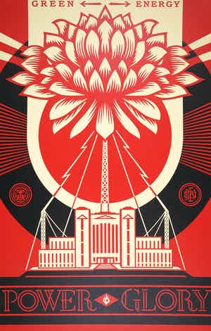 Shepard Fairey - OBEY - Power & Glory verkocht voor € 1!