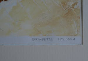 Bernadette Palsma - Monoprint, “Peer” -1996 kopen? Bied vanaf 35!