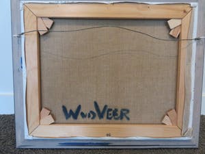 Wim van der Veer - Winterlandschap kopen? Bied vanaf 150!