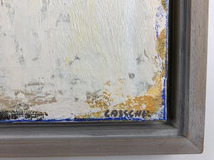 Henk Lassche - olieverf op doek - 'Fjordenlandschap' - 2003 (INGELIJST) kopen? Bied vanaf 1200!