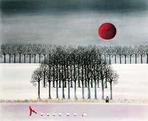 Ilona Schmit - De schaatsrijdertjes verkocht voor € 85!