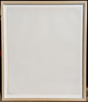 Jan Schoonhoven - Geprägte Strukturen M VII, preegdruk (professioneel ingelijst) kopen? Bied vanaf 2500!