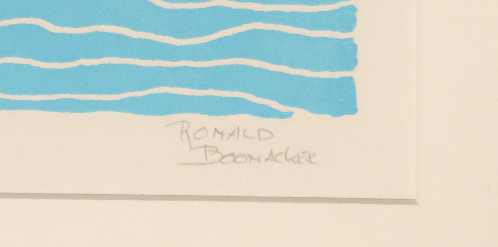 Ronald Boonacker - Zeefdruk, Aruba (groot) kopen? Bied vanaf 1!