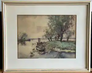 Buy Adriaan Terhell - Waterlandschap? Bid from 50!