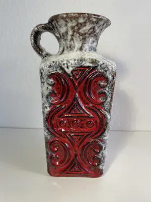 West Germany Ceramano - Lava vaas - West-Duitsland kopen? Bied vanaf 45!