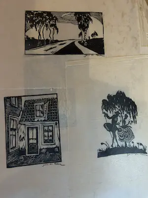 Jac. de Beer - Map zwart-wit afdrukken kopen? Bied vanaf 300!