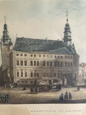 Niet of onleesbaar gesigneerd - Marktplatz zu Aachen kopen? Bied vanaf 1!