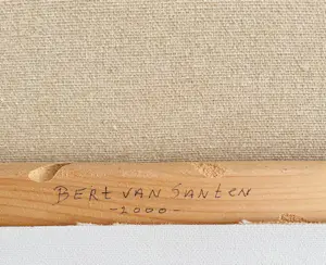 Bert van Santen - Het Licht van de Waal - Schilderij kopen? Bied vanaf 195!