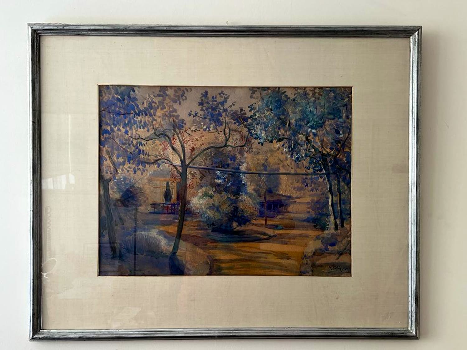 Herman Bieling - tuin van huize Bijdorp te Hillergersberg verkocht voor € 90!