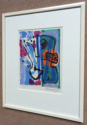 Corneille - Compositie, zeefdruk (mooi ingelijst) kopen? Bied vanaf 225!