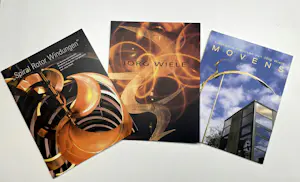 Jorg Wiele - Einzigartige kinetische/bewegliche Skulptur (Messing, Stahl, Kupfer) + 3 Bücher kopen? Bied vanaf 3000!