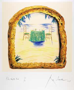 Rob Scholte - Zeefdruk, Ons dagelijks brood verkocht voor € 1!