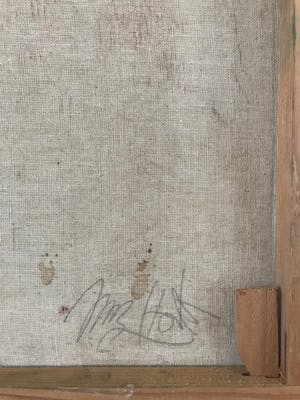Janusz Haka - Schilderij - 'Stanza' - Gesigneerd - 1986 - origineel werk kopen? Bied vanaf 65!