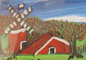 Leo Neervoort - Westland schuit, kassen, molen kopen? Bied vanaf 35!