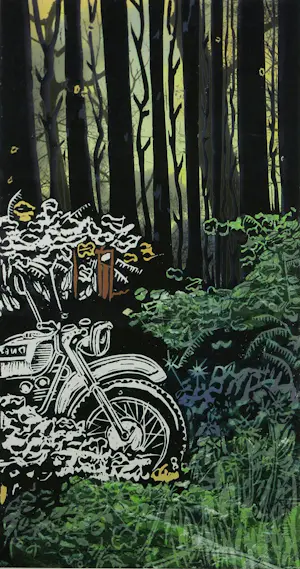 Peter Breevoort - Offset (2), Een zomerdag ... en Citroën - Ingelijst kopen? Bied vanaf 35!