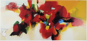 Pieter Vermeulen - Zeefdruk, Geschikt rood (Groot) kopen? Bied vanaf 1!