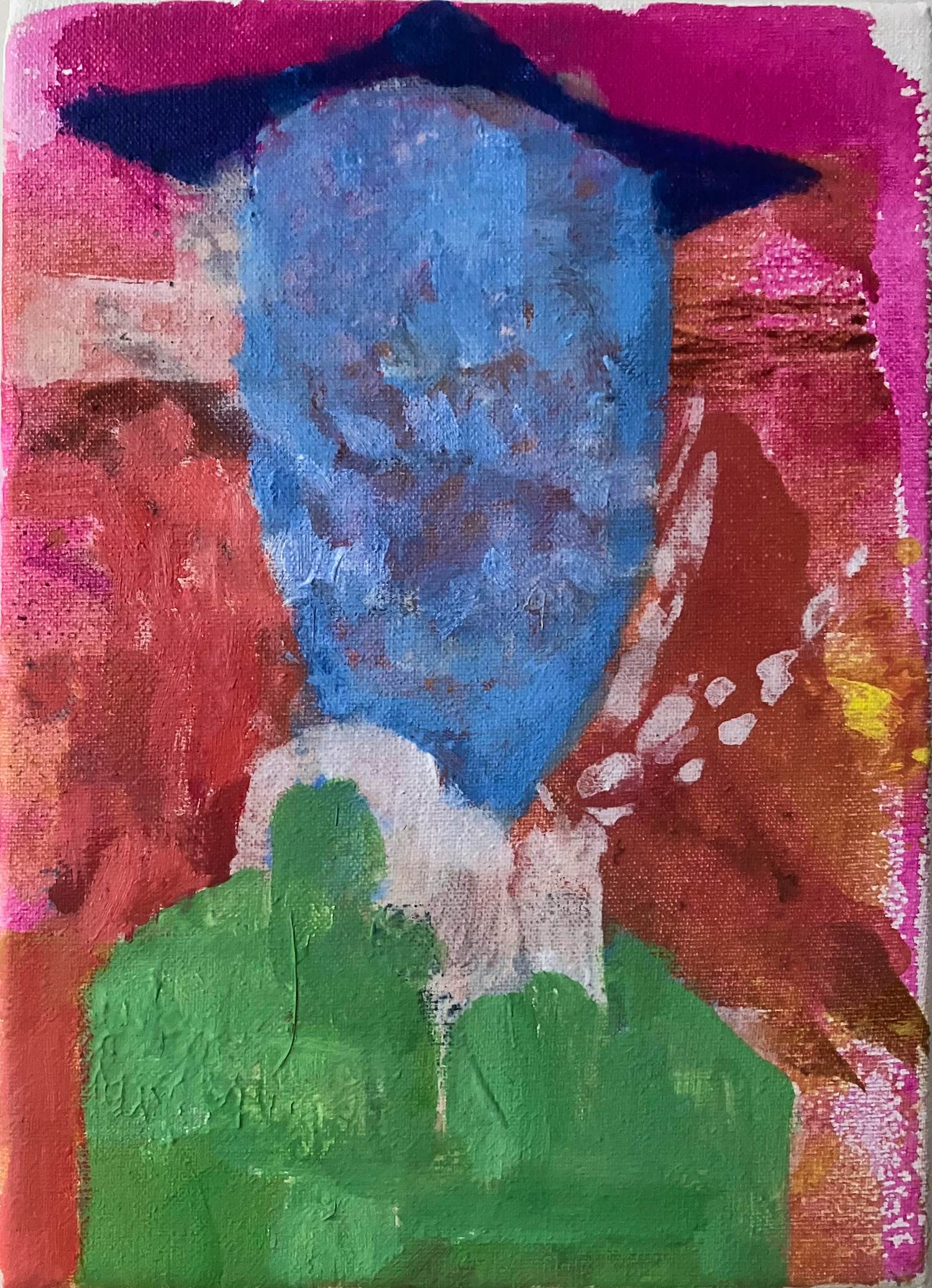 Paul Louis van den Bergh - "De Leraar" - Acryl op doek - Gesigneerd kopen? Bied vanaf 100!