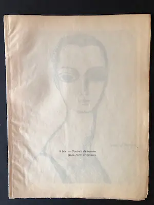 Kees van Dongen - Kees van Dongen -Meisje met de zwanenhals - 1925 kopen? Bied vanaf 595!