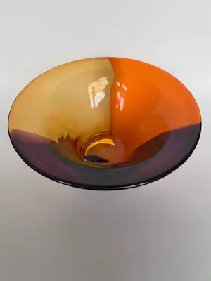 Bernard Heesen - Schaal In drie kleuren glas kopen? Bied vanaf 50!