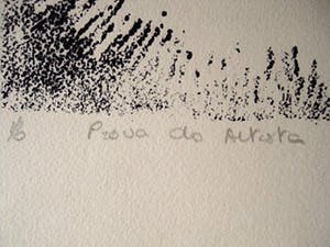 Niet of onleesbaar gesigneerd - Brazilie Rio 1969 - gesigneerde Houtsnede "Haas / Lebre na noite" kleine oplage kopen? Bied vanaf 1!